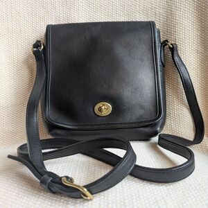 Vintage Coach Companion Flap Bag #9076